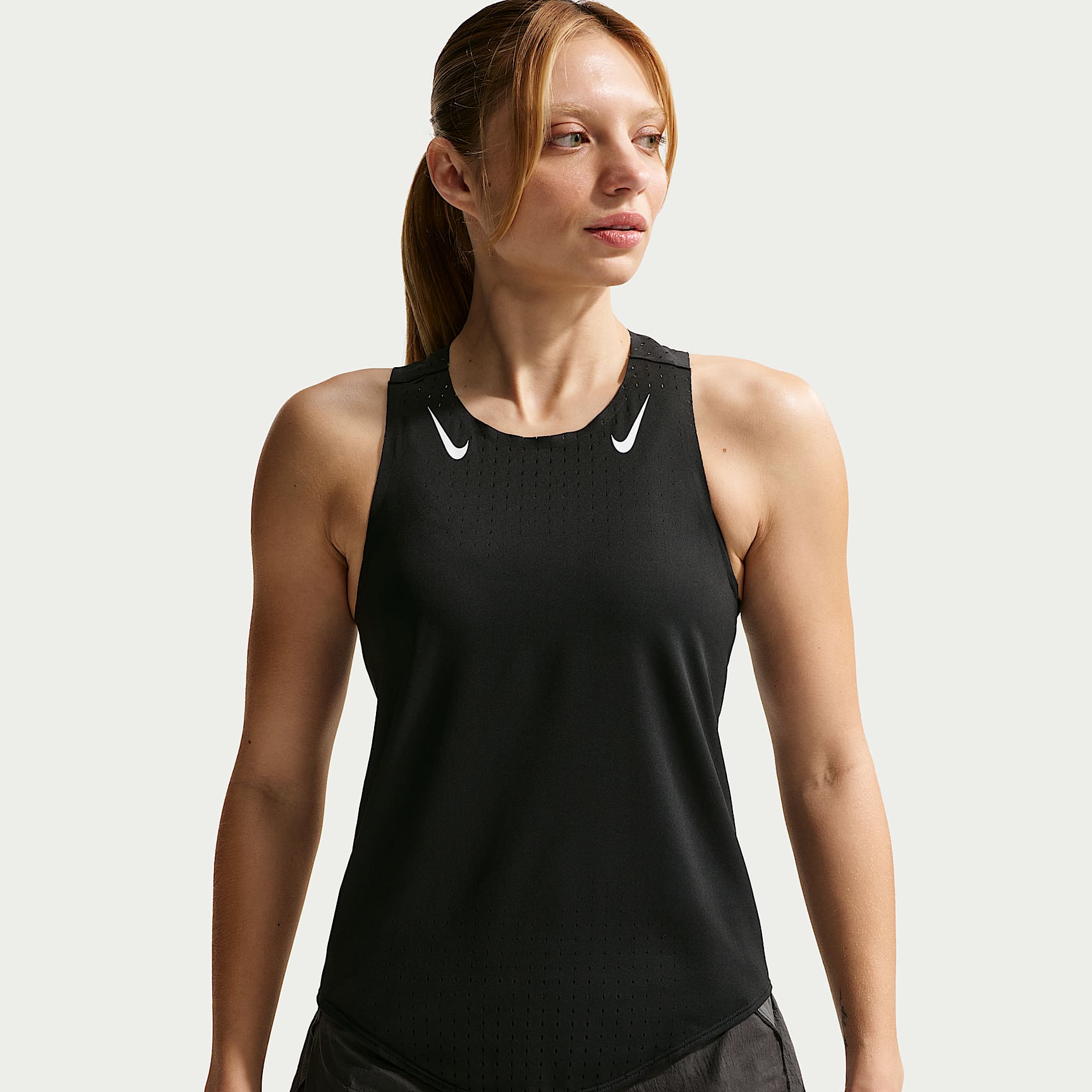 Nike AEROSWIFT タンクトップ S ブラック Nike AeroSwift Women's Dri-FIT ADV Running Singlet. Nike.com